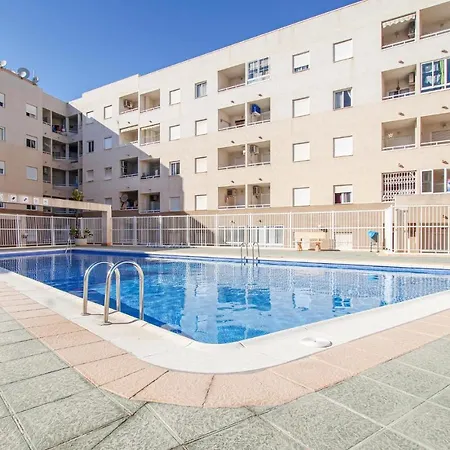 Beautiful In W/ Outdoor Swimming Pool, Outdoor Swimming Pool And 2 Bedrooms Apartment Torrevieja